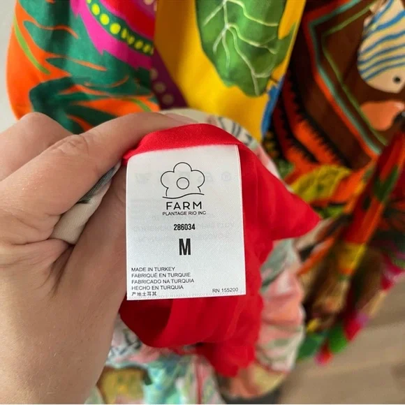 FARM RIO x Anthropologie Palila Fringe Tassel
Midi Dress NWT - Picture 9 of 10